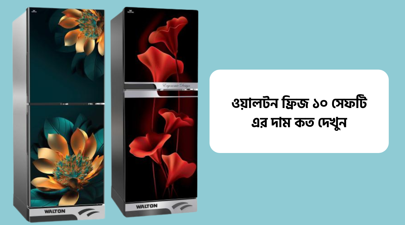 ওয়ালটন ফ্রিজ ১০ সেফটি দাম কত
