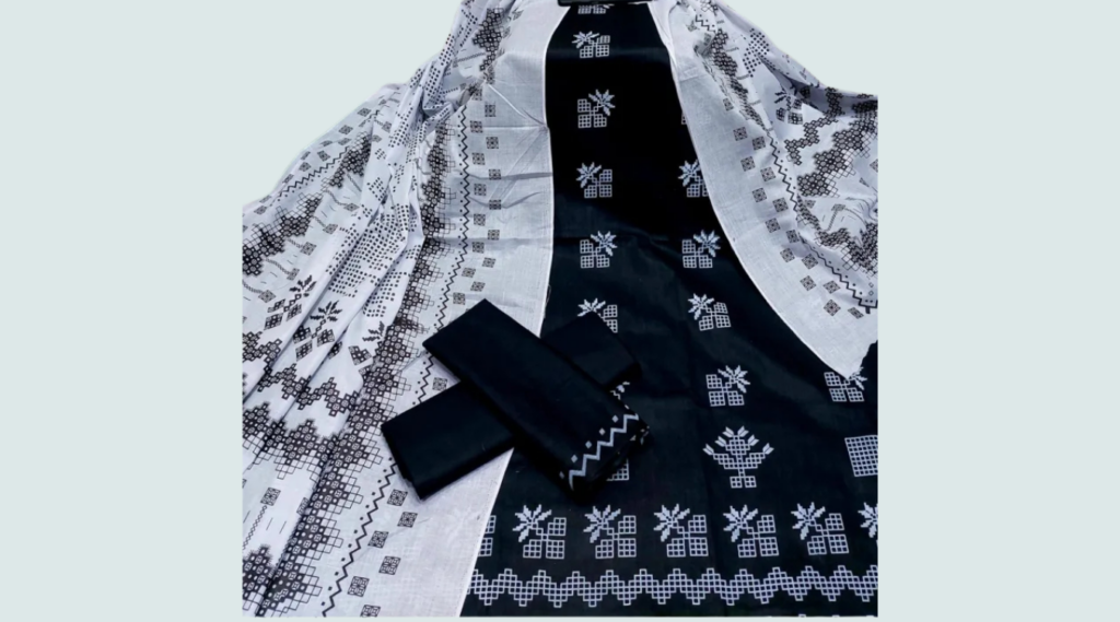 নতুন ডিজাইনের থ্রি পিস দাম ২০২৫